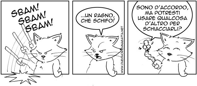 Ogni gatto caccia gli insetti