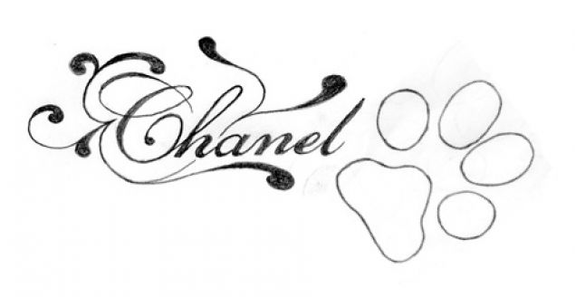Futuro tattoo con la zampa della Chany!!!