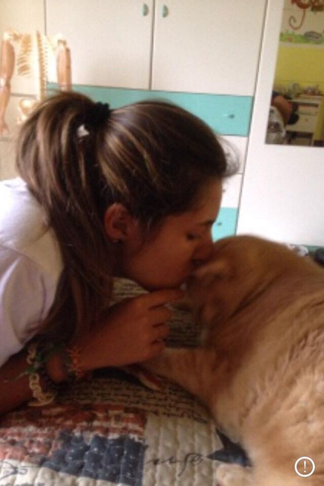 Io ed il mio amore...tante coccole!