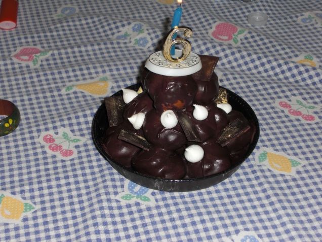 Torta per il sesto compleanno di Oscar