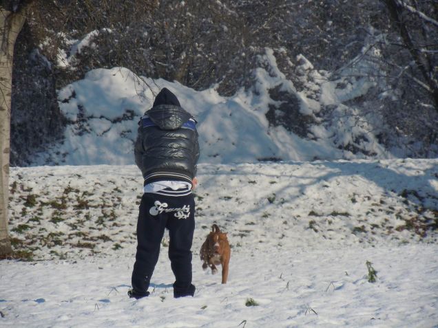 Corro verso il mio padroncino!!!