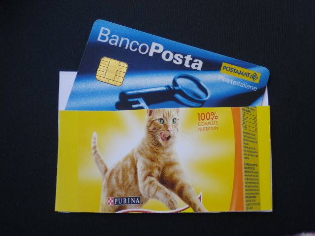 porta bancomat / carta di credito