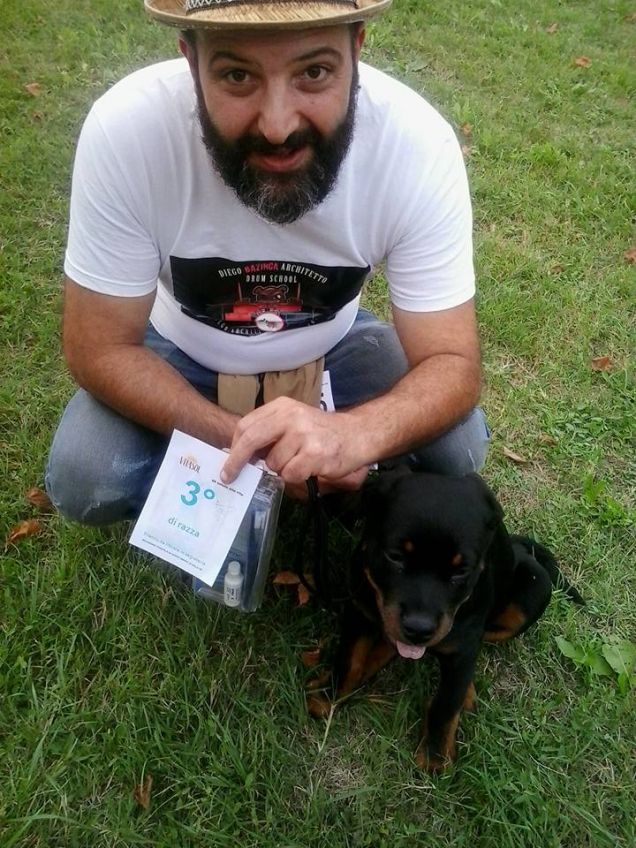 I' rassegna cinofila amatoriale 3 mesi e mezzo, 3° classificato