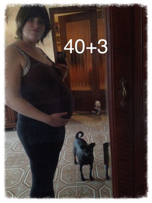 Io,Il mio pancione e Minnie