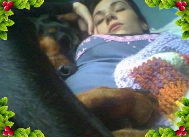 Io e Tess nella nostra prima sera insieme