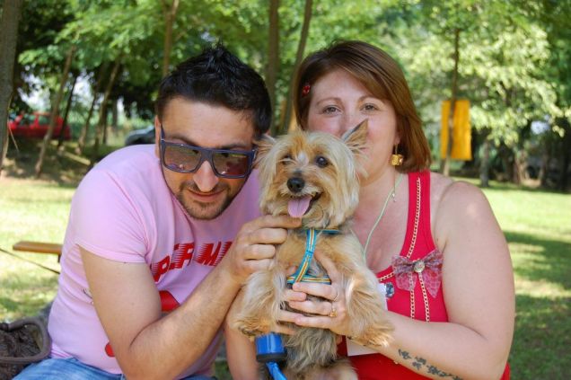 io alla festa dei trovatelli 