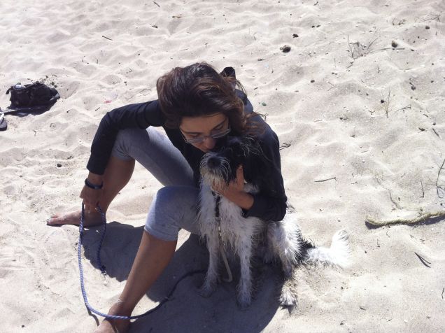 coccole dopo il bagno