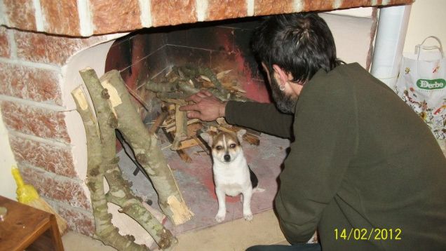 in cascina con la piccola