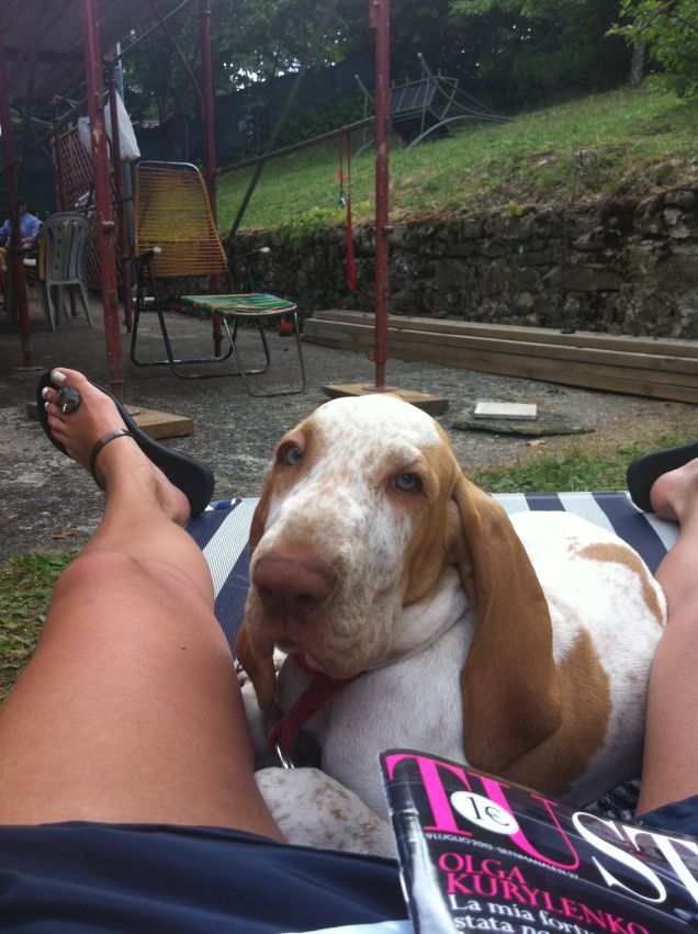 Prendo il sole anche io!!!