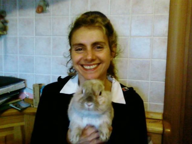 elena e il coniglietto