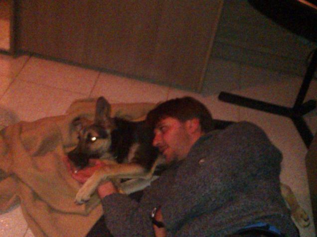 che bello stare con papino!!