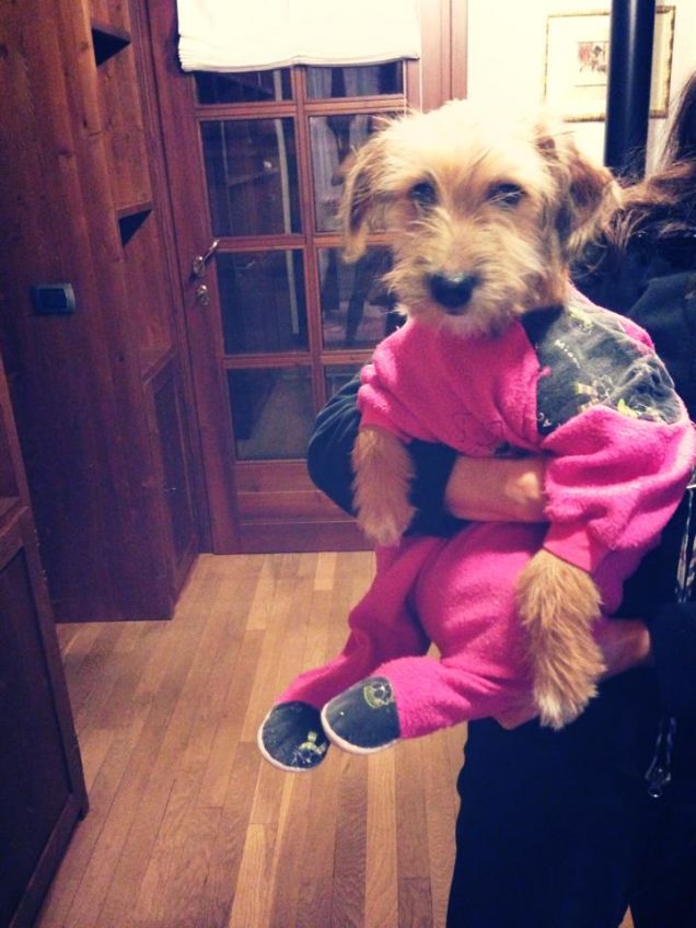 Sophie travestita da bebè =) 