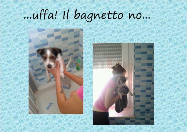 Ezechiele non ama il bagnetto... ^-^