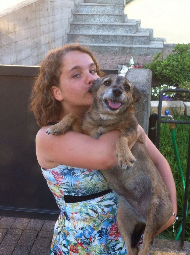 Mia nipote Serena e Desy i nostri angeli❤️❤️❤️