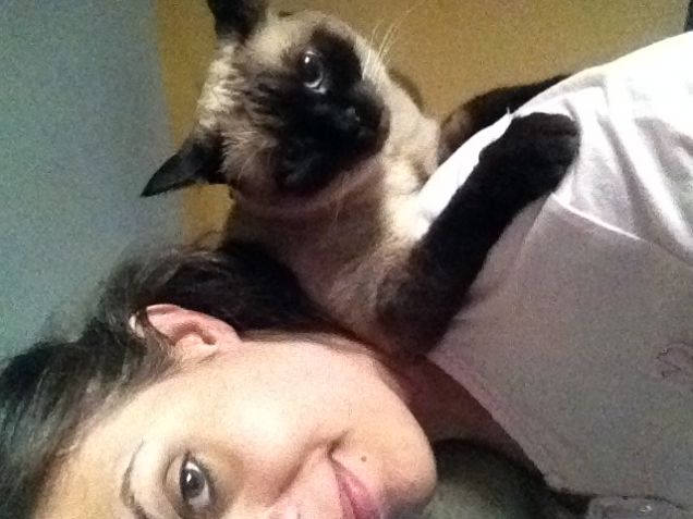 Il mio angioletto, la mia spalla destra, la mia ombra, il mio amore!