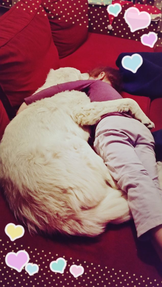 La amo perché riscalda la mia vita