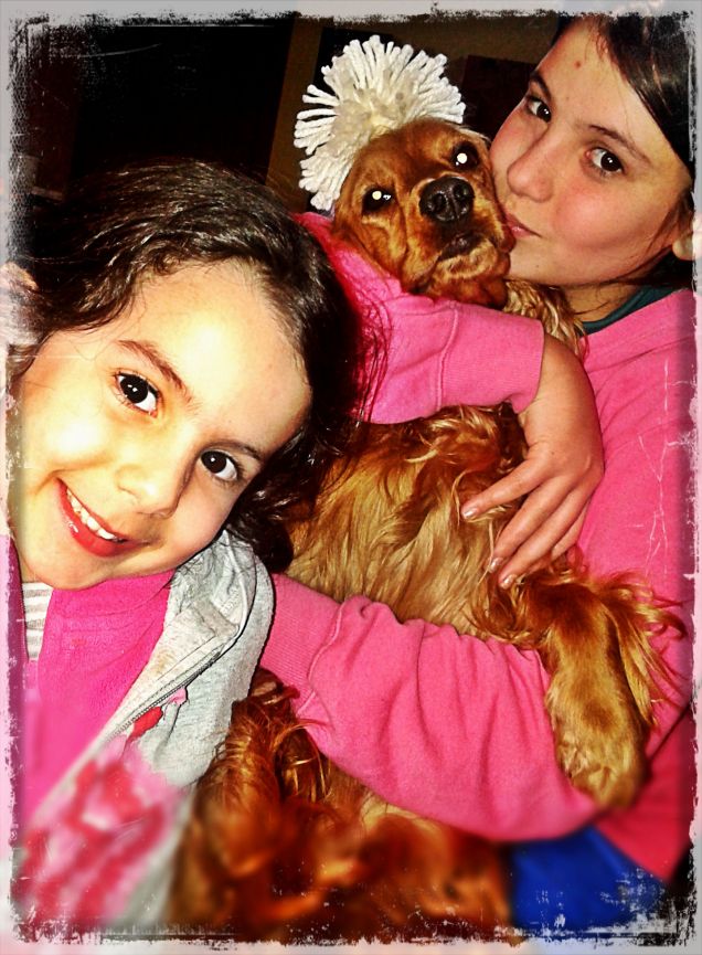 la famiglia con la nostra splendida lulù