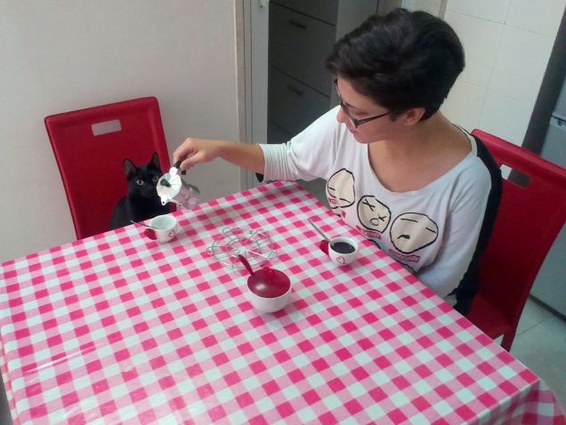 Un goccio di caffè!