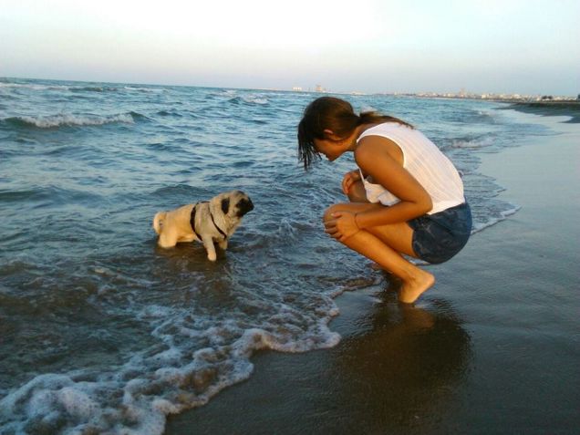 Io e Romeo al mare
