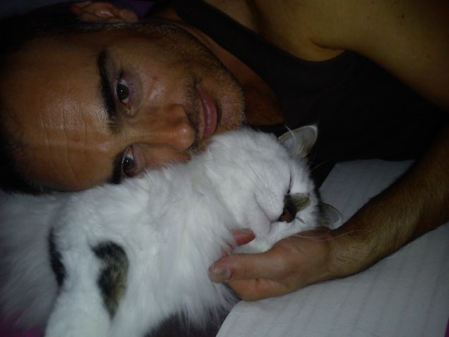 Leo con il suo papo!