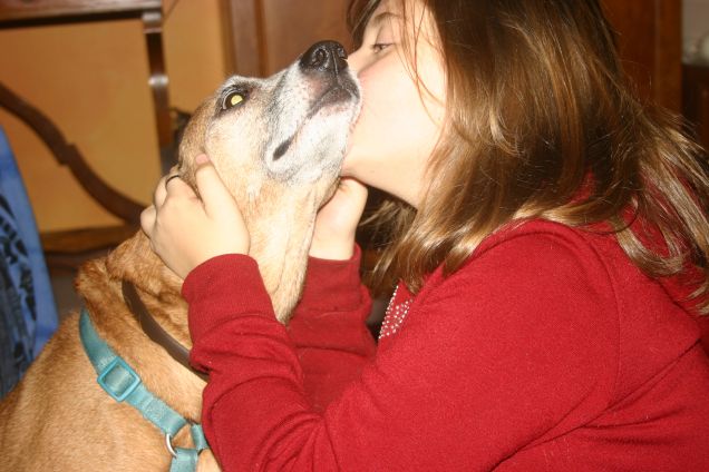 Kira e la sua padroncina Alessia