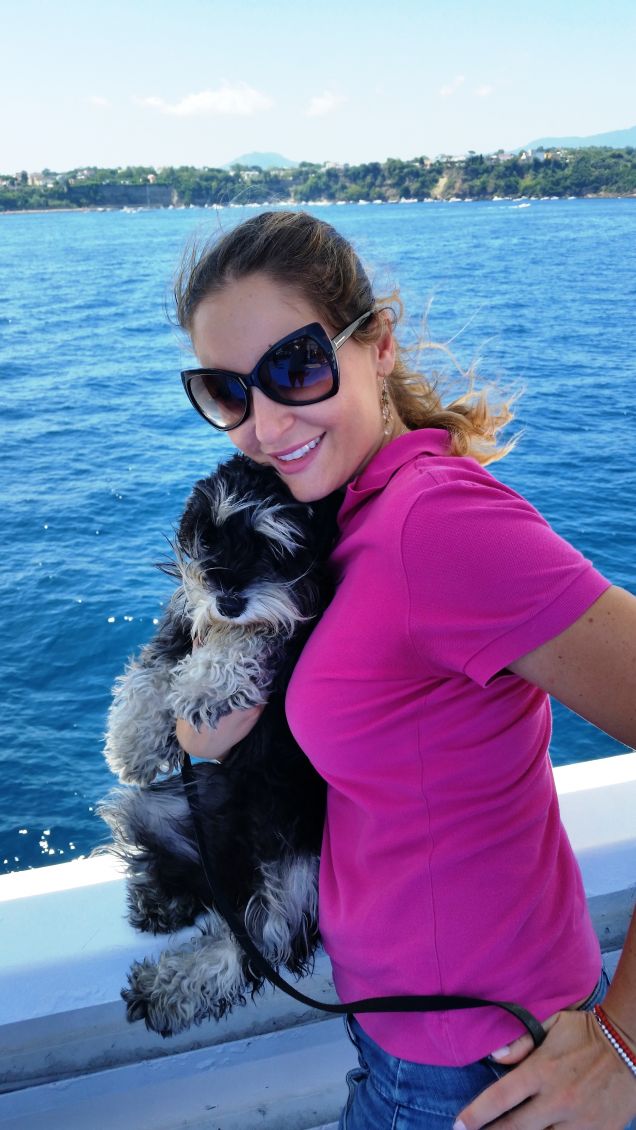 Sul traghetto per Ischia