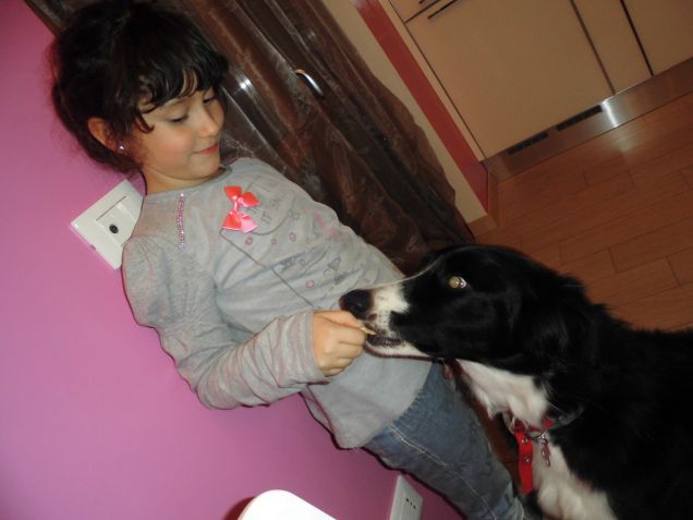 la mia padroncina mi vizia .....