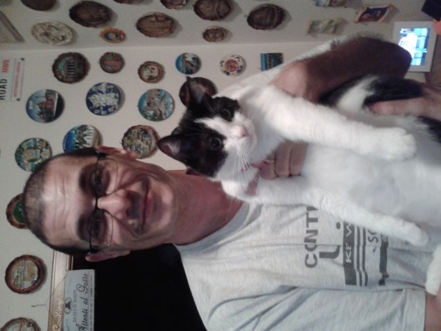 Briscola e il suo umano preferito...