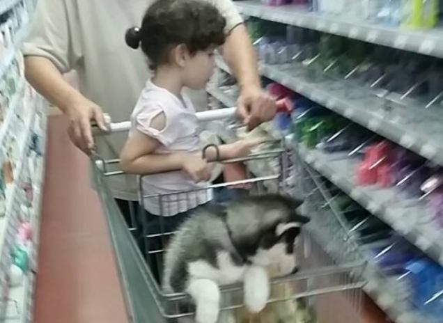 Shopping con i miei bimbi