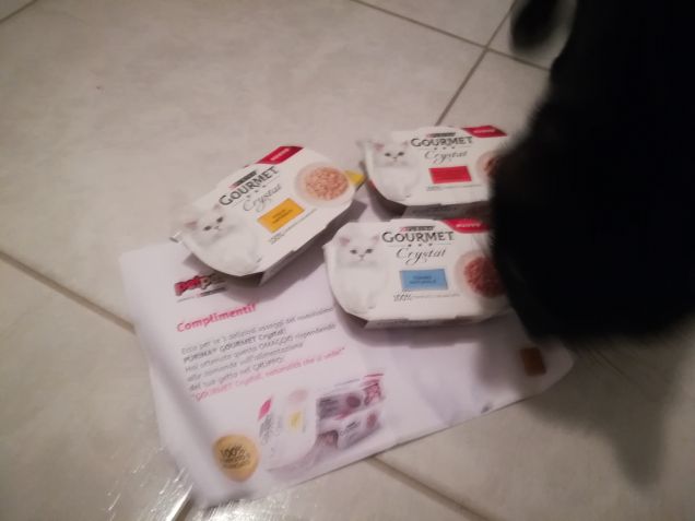 Grazie per i campioni prova Gourmet