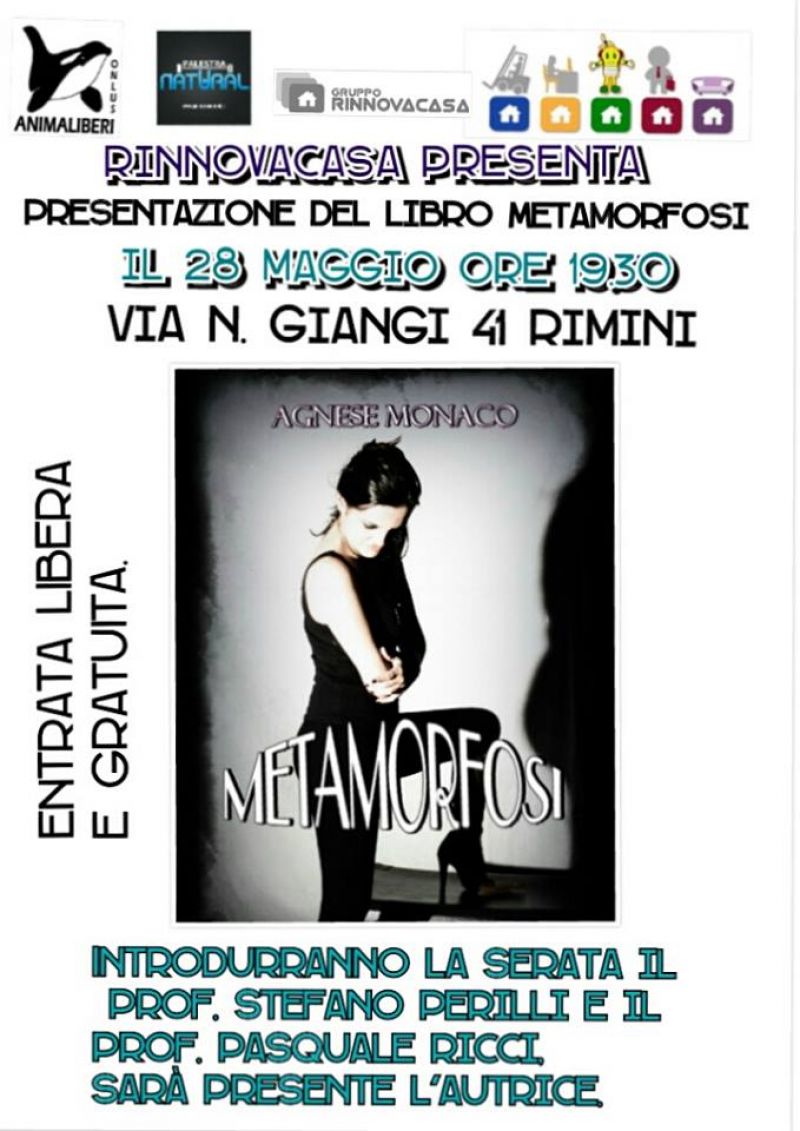 Presentazione del libro Metamorfosi di Agnese Monaco