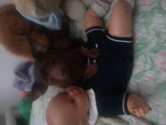 con il mio amichetto 