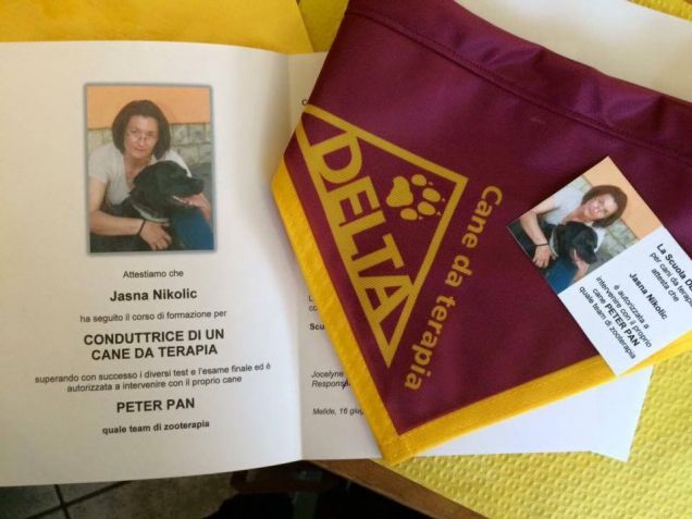 Il mio diploma da conduttrice