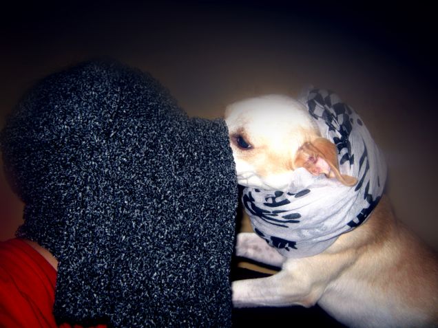 La nostra versione de 'Gli amanti' di Magritte :)