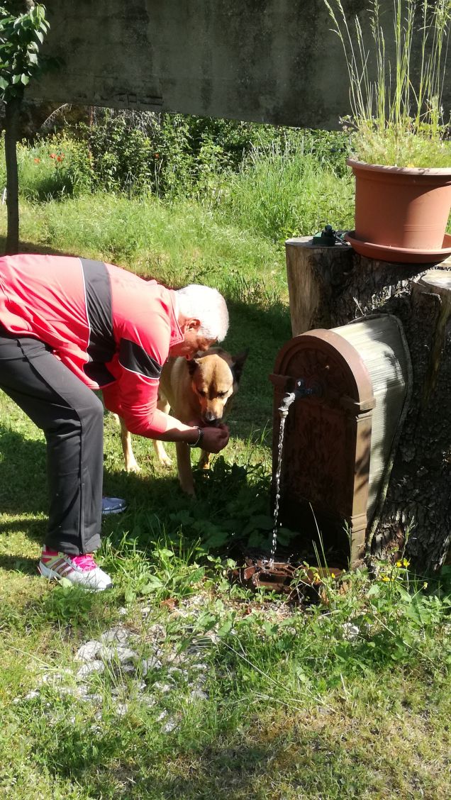 Una fontana per bere.