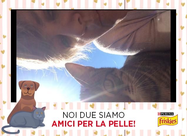 Ms Federica and cat tigro  