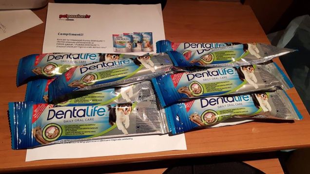 pacco arrivato Purina Dentalife
