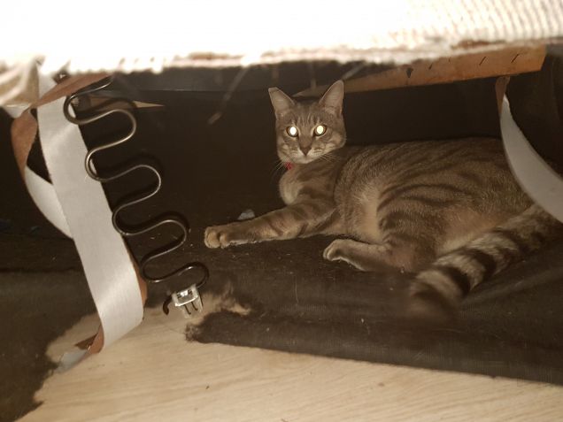 Divano modificato...da me..