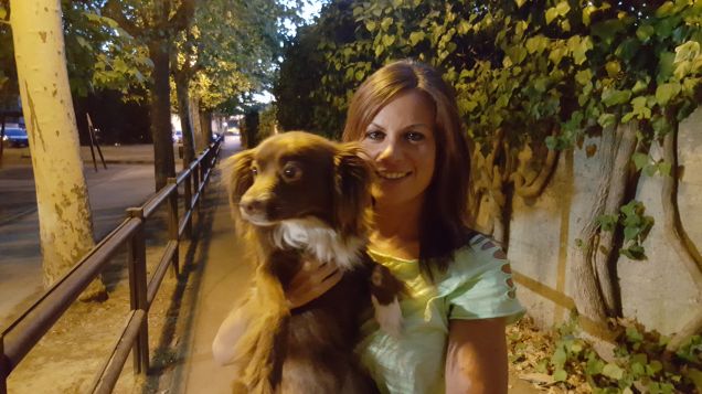 Flo con la sua mamma