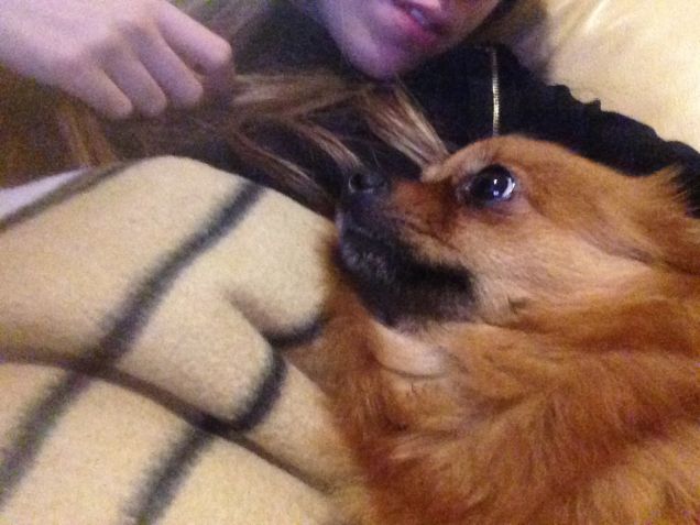 Kira con la sua mamma!