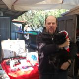 Io e Babbo Omar Natale alla 'casetta dei gatti' 2