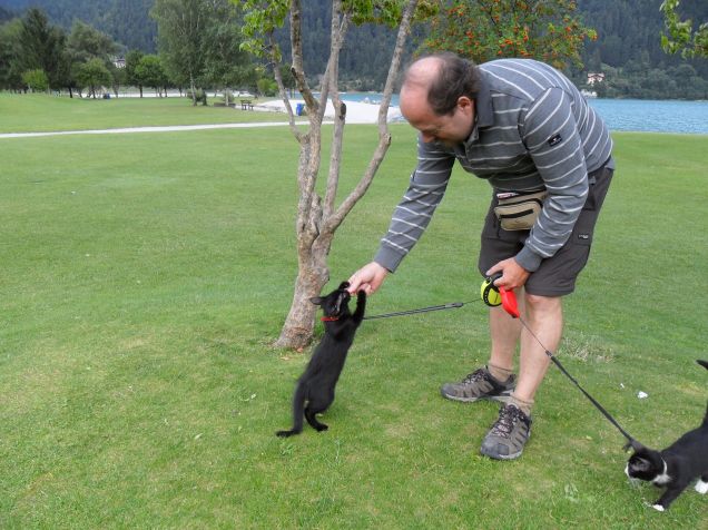 Omar e Kajika da piccoli
