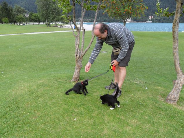 Omar e Kajika da piccoli