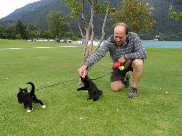 Omar e Kajika da piccoli