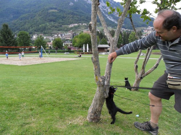 Omar e Kajika da piccoli