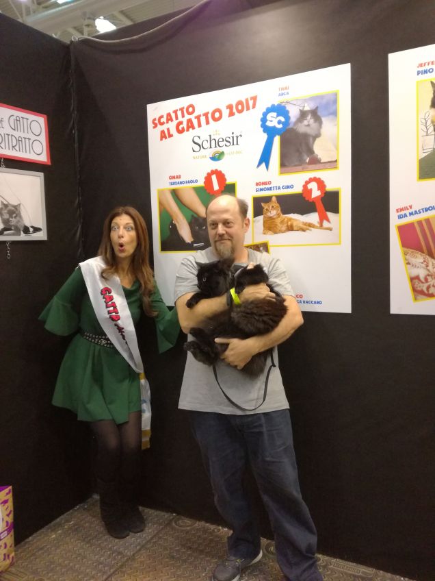 Omar primo al concorso fotografico del supercat show