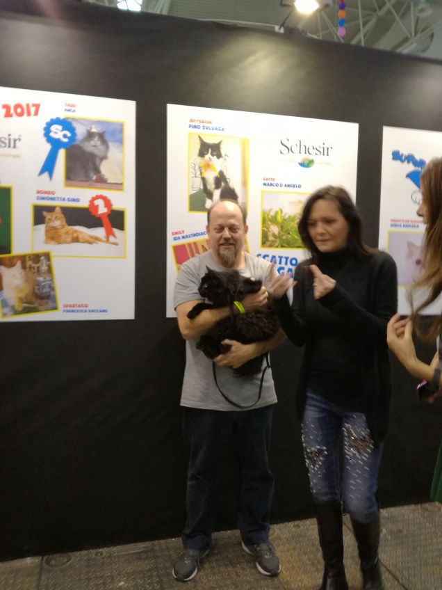 Omar primo al concorso fotografico del supercat show