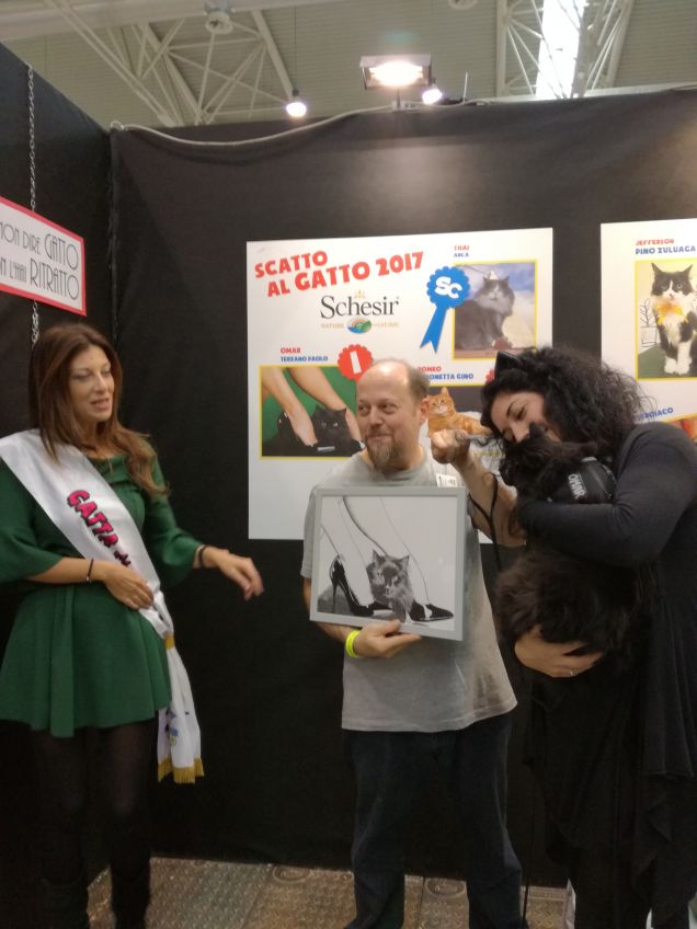 Omar primo al concorso fotografico del supercat show