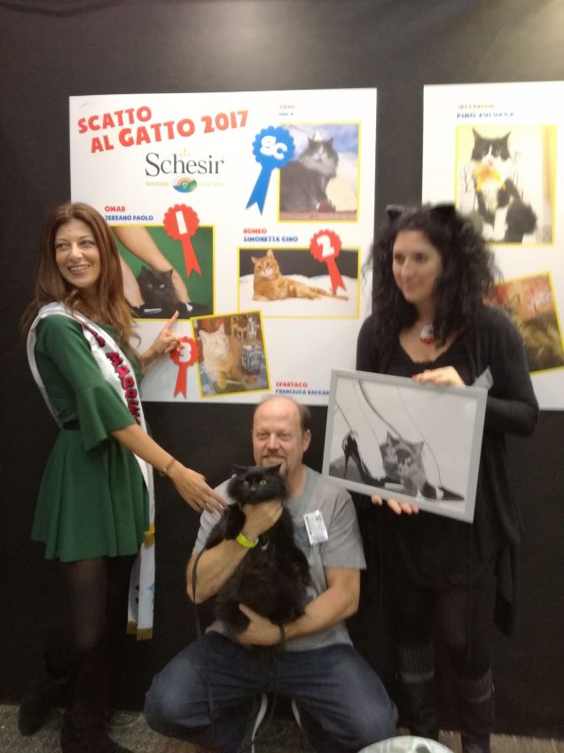 Omar primo al concorso fotografico del supercat show