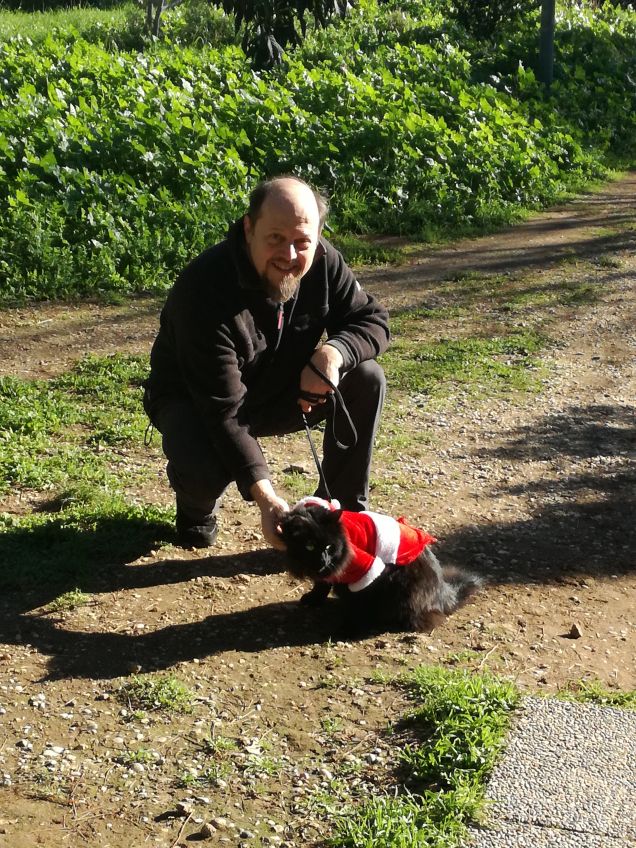 A spasso con Babbo Omar